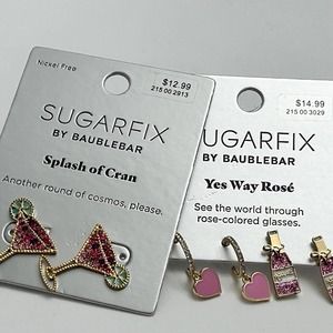 SugarFix By Baublebar Set Of Earrings